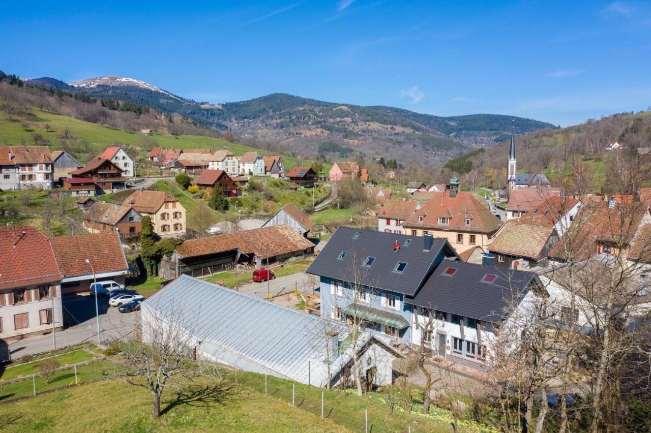 Locations Des 3 Sommets Avec Sauna Et Spa En Alsace Sondernach Exterior photo
