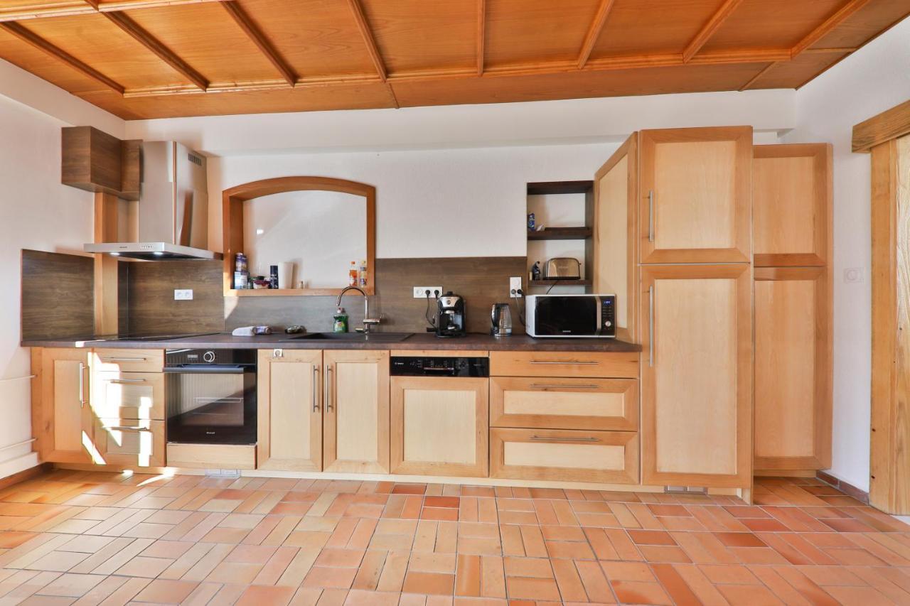 Locations Des 3 Sommets Avec Sauna Et Spa En Alsace Sondernach Exterior photo