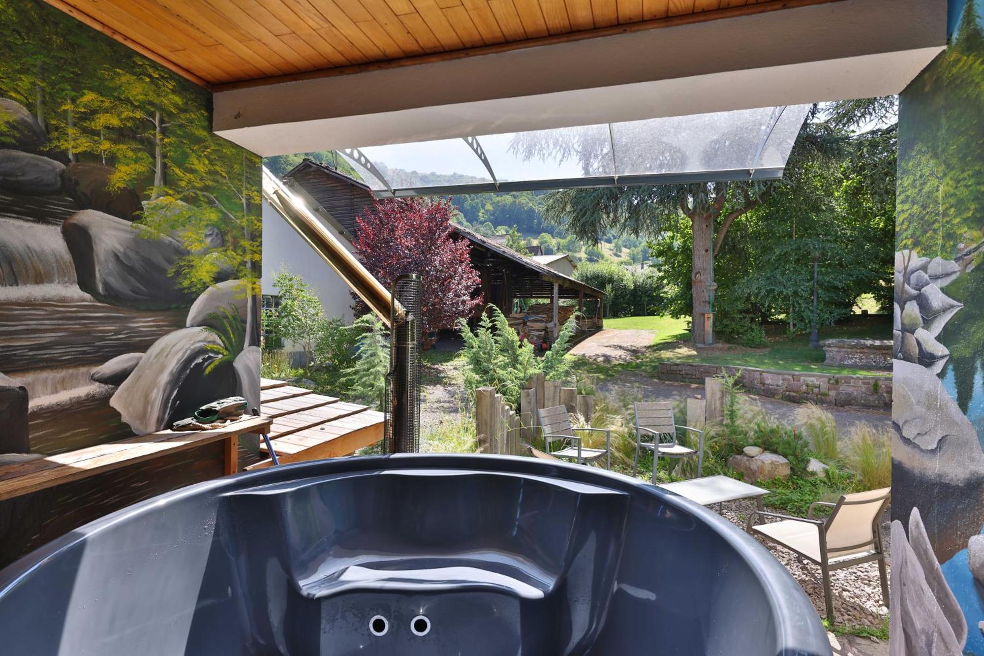 Locations Des 3 Sommets Avec Sauna Et Spa En Alsace Sondernach Exterior photo